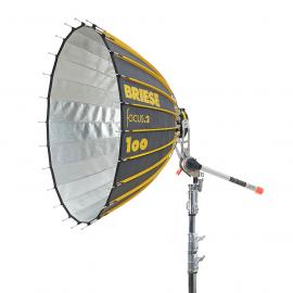 Briese kit parapluie Focus 100 Flash avec torche