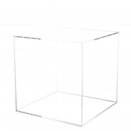Cube plexi transparent 55x55x55cm