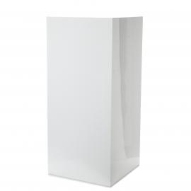 Cube plexi blanc 41x91x41cm