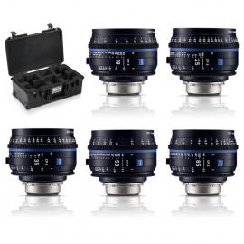 Zeiss CP.3 Set of 5 lenses EF mount