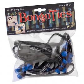 SHOP Bongo Ties Blue 10pcs