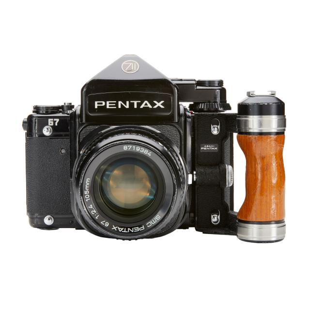 Pentax 67 Backdoor with Polaroidback