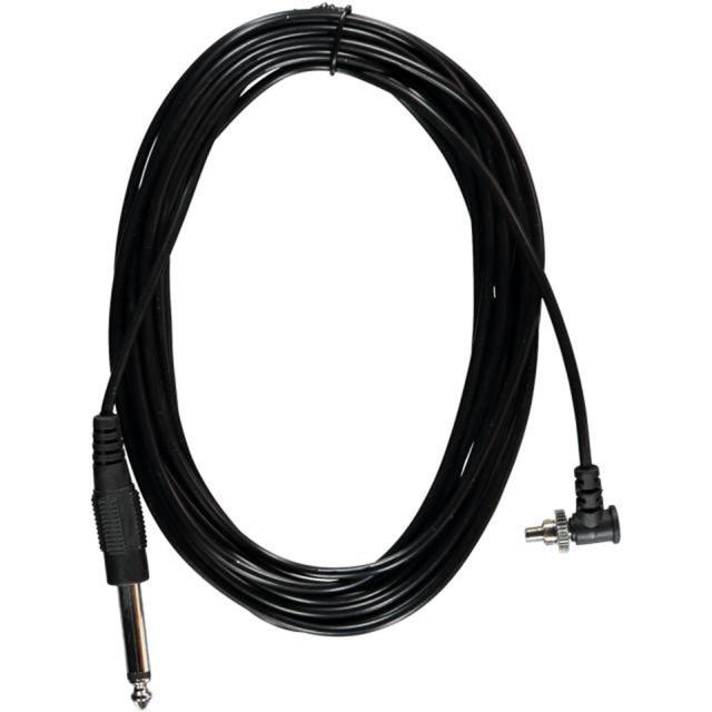 SHOP 6.3mm to Flash PC Sync Cable with Twist Lock