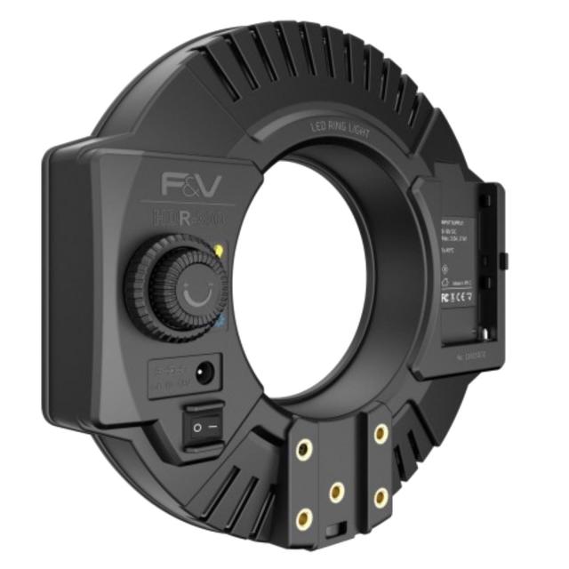 F+V R300S SE Bi-Color Ring Light with lens adapter